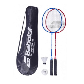 Kit Badminton Babolat Leisure X2 2 Raquetes