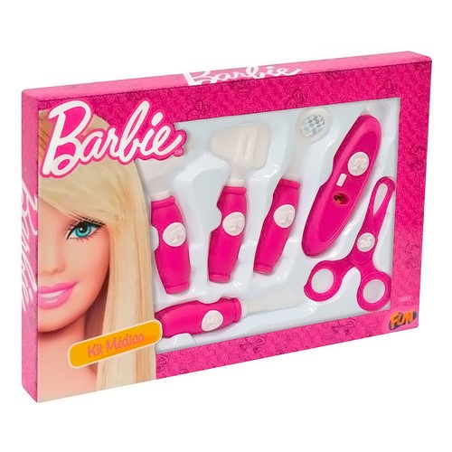 Kit Barbie Médica Fun Ref: 7623-0