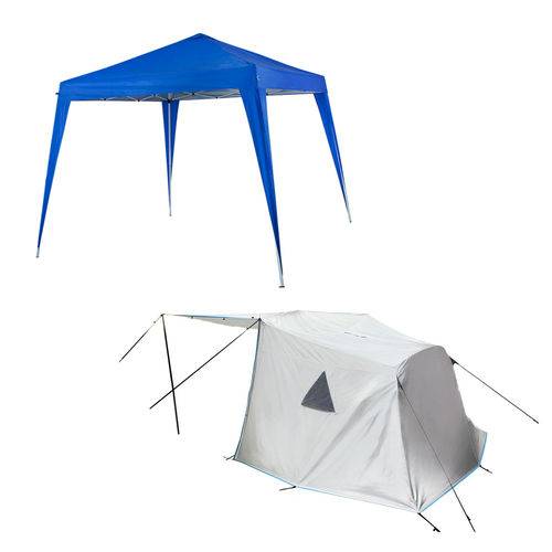 Kit Barraca de Camping Anexx e Gazebo (tenda) Duxx