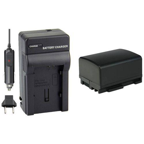 Kit Bateria BP-808 + Carregador para Canon HF-10, HF-G20, HF-M30, HF-S100