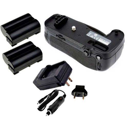 Kit Battery Grip Mb-d16 para Nikon D750 + 2 Baterias En-el15 + Carregador