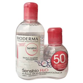 Kit Bioderma Sensibio H2O Solução Micellare (2 Produtos) Conjunto