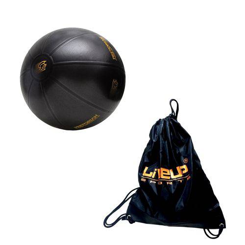 Kit Bola de Exercícios Fit Ball Training 55cm Pretorian + Bolsa Esportiva Gym Sack Liveup Ls3710-o