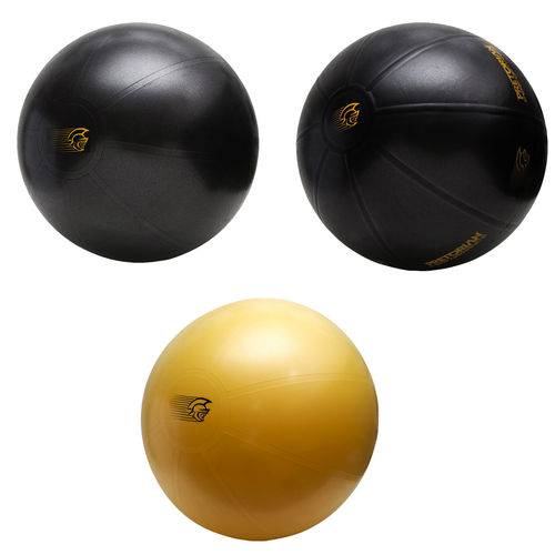 Kit Bolas de Exercícios Fit Ball Training 55cm, 65cm e 75cm com Bomba de Ar Pretorian