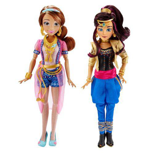 Kit Bonecas Articuladas - Disney Descendants - Genie Chic - Audrey e Jordan de Audron - Hasbro