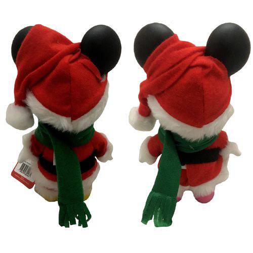 Kit Bonecos Pequenos Mickey e Minnie Natal Disney Multibrink