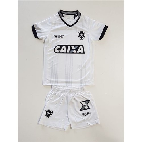 Kit Botafogo Jogo 3 Infantil 2018/19 BRANCO 2