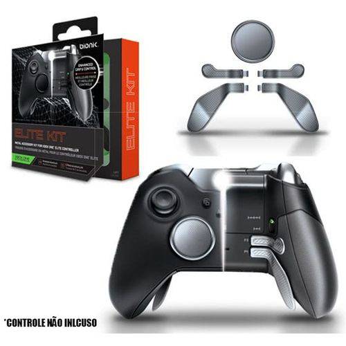 Kit Botões Prata para Controle Xbox One Elite Bionik