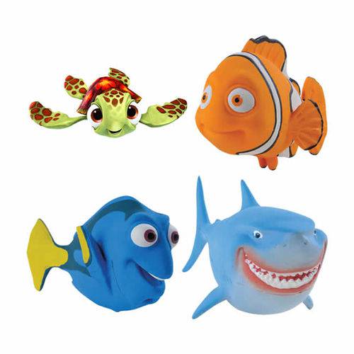 Kit Brinquedos em Latex Procurando Nemo - Latoy
