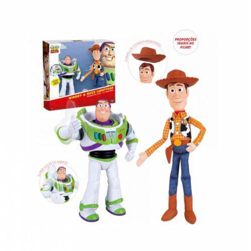 Kit Buzz Lightyear e Woody Toy Story - Toyng 35705
