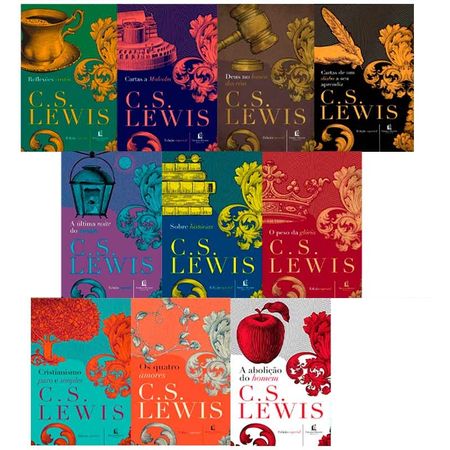 Kit C. S. Lewis Edição Especial 10 Livros
