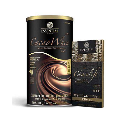 Kit Cacao Whey 450g + Chocolift