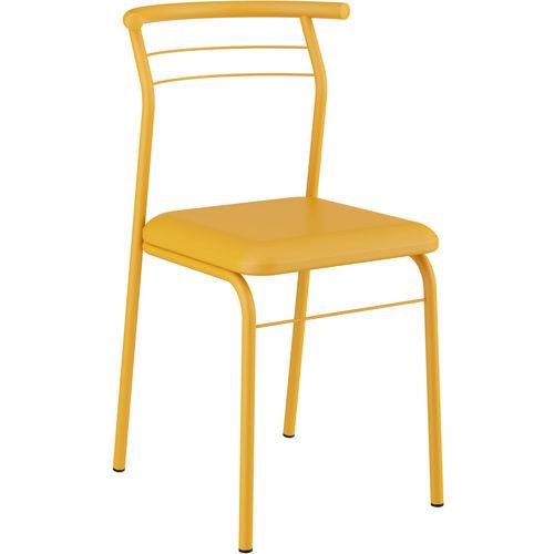 Kit 2 Cadeiras 1708 Napa Móveis Carraro Amarelo