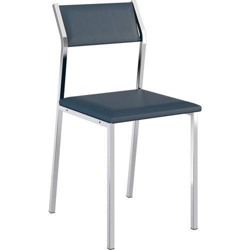 Kit 2 Cadeiras 1709 Napa Móveis Carraro Azul