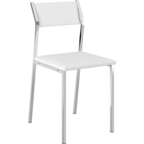 Kit 2 Cadeiras 1709 Napa Móveis Carraro Branco