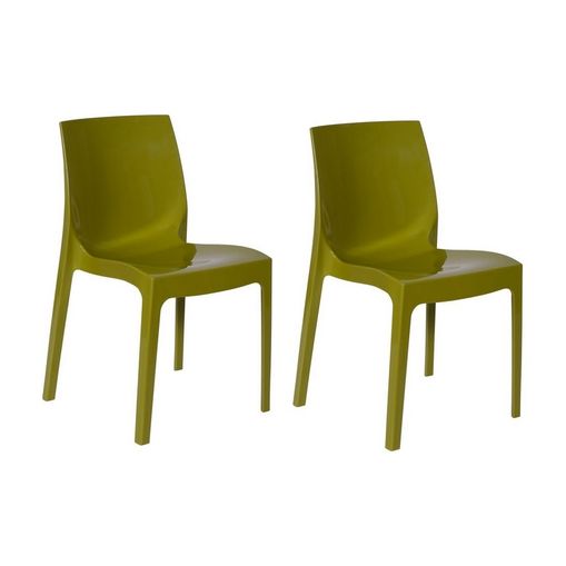Kit 2 Cadeiras Ice Verde OR Design