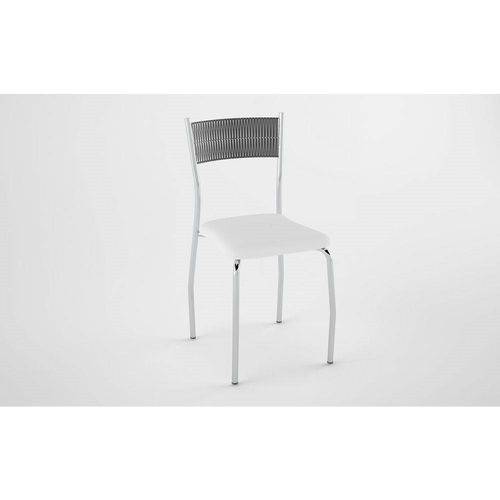 Kit 2 Cadeiras PC060012 Assento Branco - Pozza
