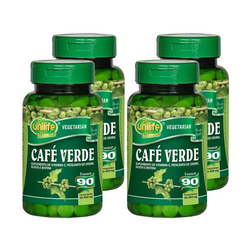 Kit Cafe Verde 360 Comprimidos Unilife