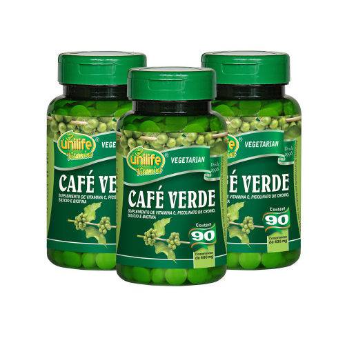 Kit Cafe Verde 270 Comprimidos Unilife