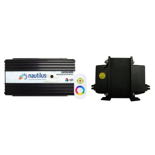 Kit Caixa de Comando Touch RGB e Transformador 5A - Nautilus