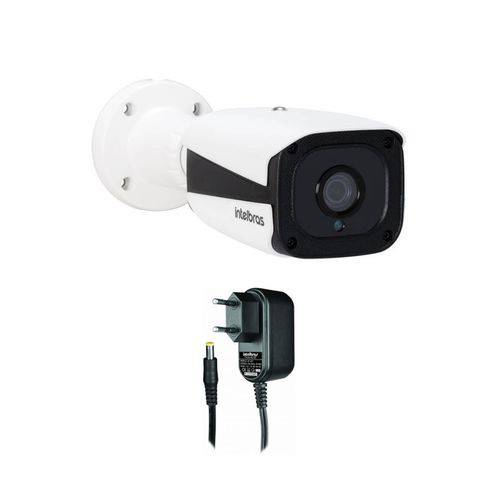 Kit Camera IP Bullet 1 MP VIP 1120 B G2 com Fonte Intelbras