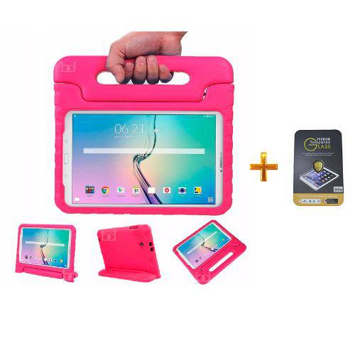 Kit Capa Case Protetor Infantil Anti-Choque/Impacto Galaxy Tab S2 T810/815 9,7" + Película de Vidro