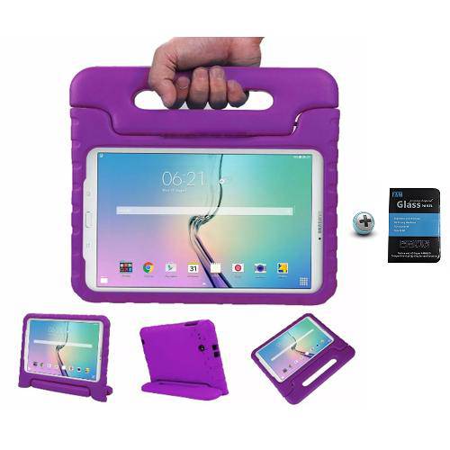 Kit Capa Case Protetor Infantil Anti-Choque/Impacto Galaxy Tab e T560/T561 9,6" + Película de Vidro
