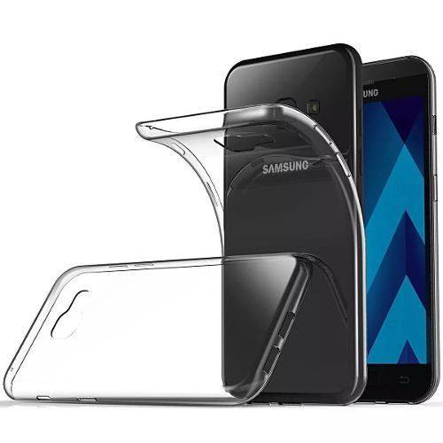 Kit Capa Tpu Transparente + Película de Gel para Samsung J5 Prime