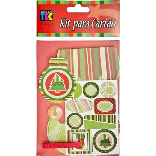 Kit Cartão Meia de Natal Kc100 - Toke e Crie