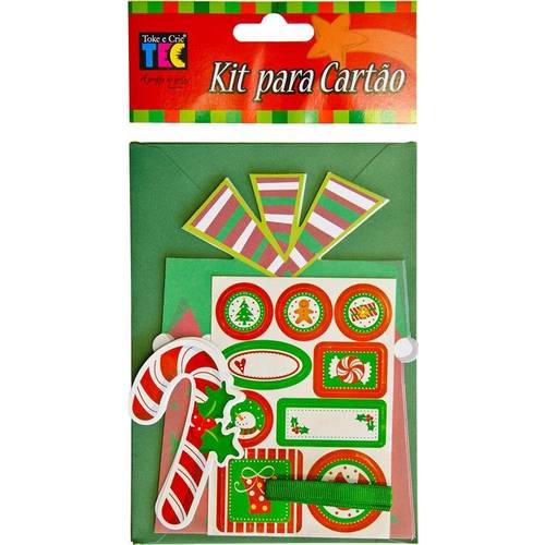 Kit Cartão Presentes de Natal Kc101 - Toke e Crie