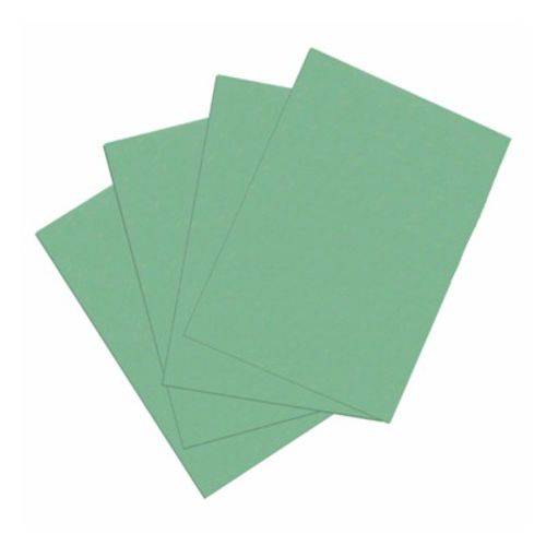 Kit Cartolina Escolar Verde 50x66 150g - com 100 Unidades