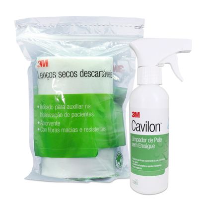Kit Cavilon™ 3M Limpeza de Pele