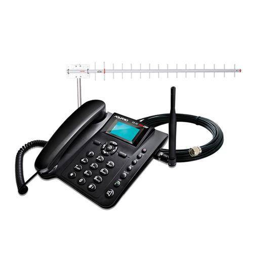 Kit Celular Rural - 900 Mhz - Telefone Mesa e Atena - Ca-902 - Aquário