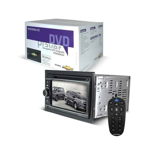 Kit Central Multimidia DVD GPS Radio MP3 USB TV Digital Onix