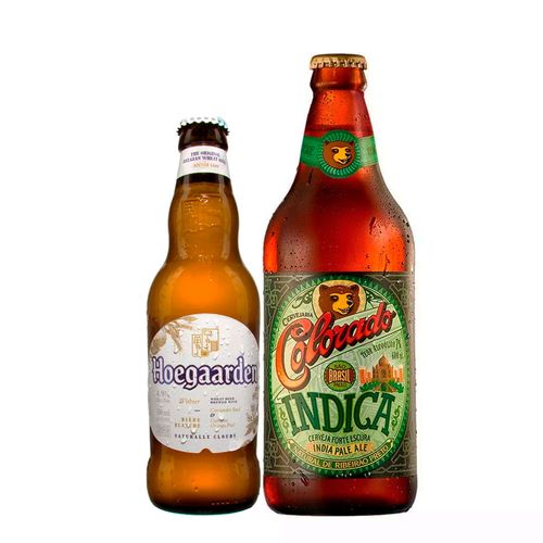 Kit Cerveja: IPA ou Trigo (2 Garrafas)