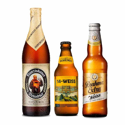 Kit Cervejas de Trigo Kit de Presente Cervejas de Trigo