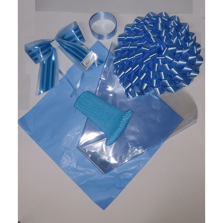 Kit Cesta Azul Claro