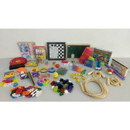 Kit Céu Azul - Brinquedos e Diversão Retrô Antigos 37 Itens