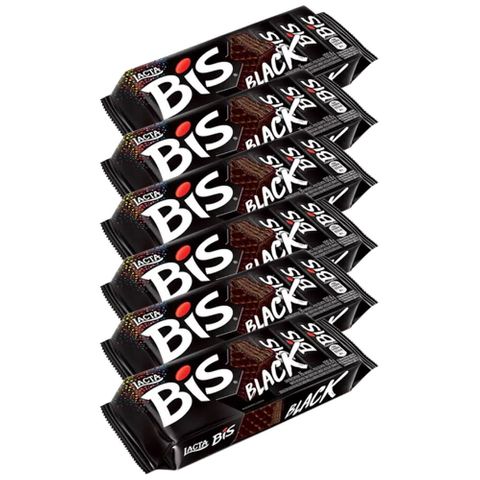 Kit Chocolate Bis Black C/6 - Lacta
