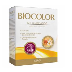 Kit Clareador de Pelos Biocolor 20g