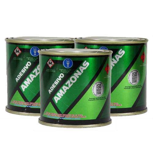 Kit Cola de Contato Universal Adesivo Amazonas 600g