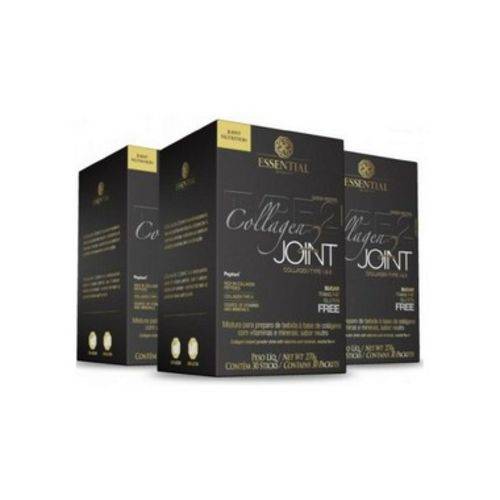 Kit - 3 Collagen Joint Colágeno Tipo 2 Essential Neutro