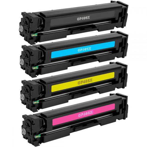 Kit Colorido 4 Cores para Toner Compatível Premium