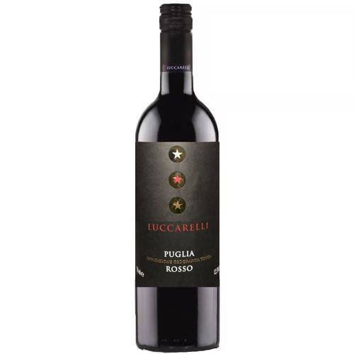 Vinho Italiano Luccarelli Puglia Rosso 750ml 12,5%