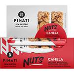 Kit com 12 Barras Pinati Nuts Canela 30g