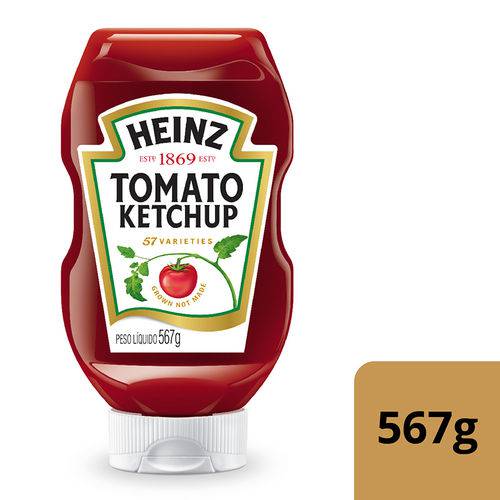Kit com 1 Ketchup Heinz Tradicional 567g