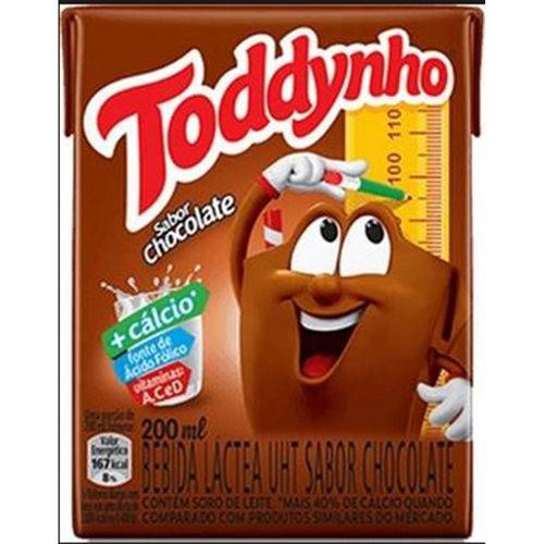 Kit com 1 Toddynho Chocolate Tetra Pak 200 Ml Embalagem com 3 Unidades