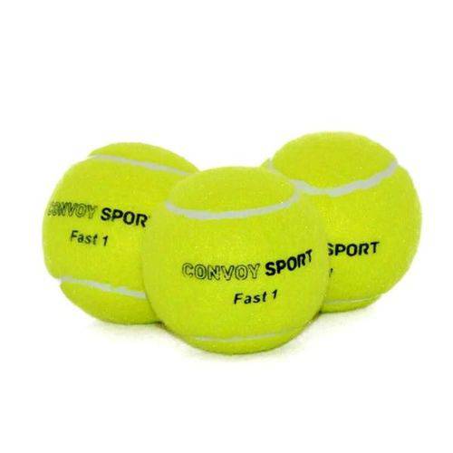 Kit com 3 Bolas de Tênis Sport Fast1 - Yins