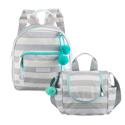 Kit com 2 Bolsas - Kids + Emy - Candy Colors Verde - Masterbag