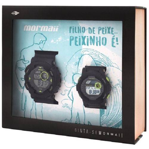 Kit com Dois Relógios Mormaii - Mo3415/8c e Mo9081/8c